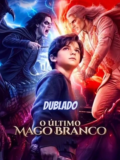 Capa da minisserie O Último Mago Branco