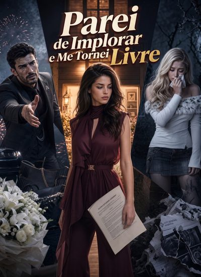 Capa da minisserie Parei de Implorar e Me Tornei Livre