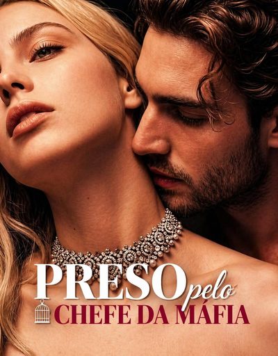Capa da minisserie Presa Pelo Chefe da Máfia
