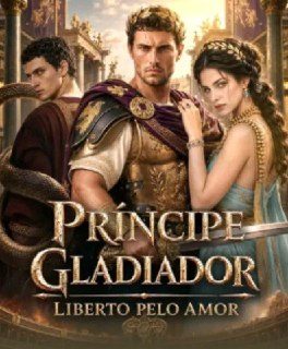 Capa da minisserie Príncipe Gladiador Liberto Pelo Amor