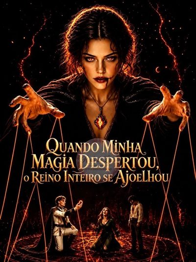 Capa da minisserie Quando Minha Magia Despertou, o Reino Inteiro Se Ajoelhou
