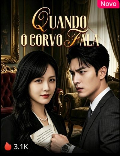 Capa da minisserie Quando o Corvo Fala