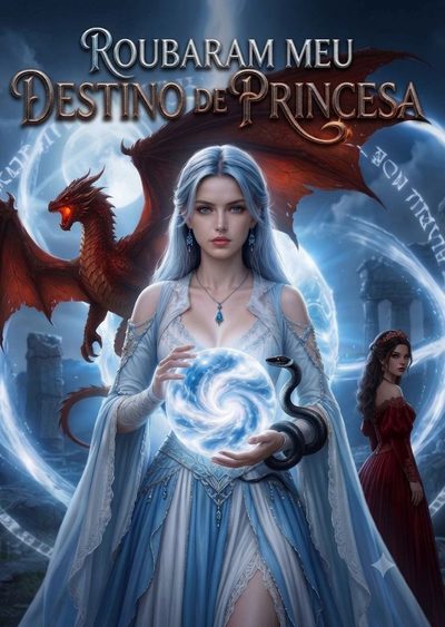 Capa da minisserie Roubaram Meu Destino de Princesa