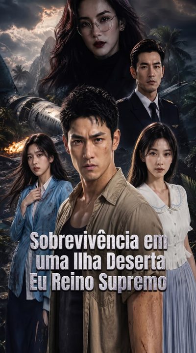 Capa da minisserie Sobrevivência em uma Ilha Deserta Eu Reino Supremo