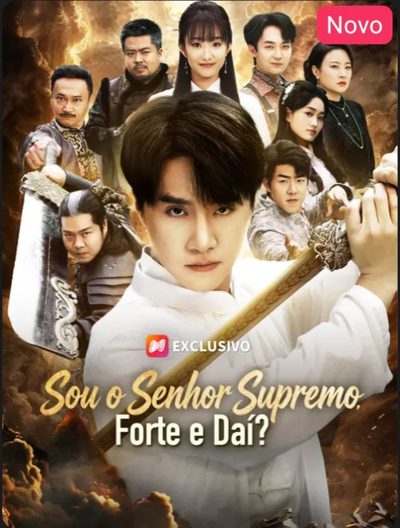 Capa da minisserie Sou o Senhor Supremo, Forte e Daí?