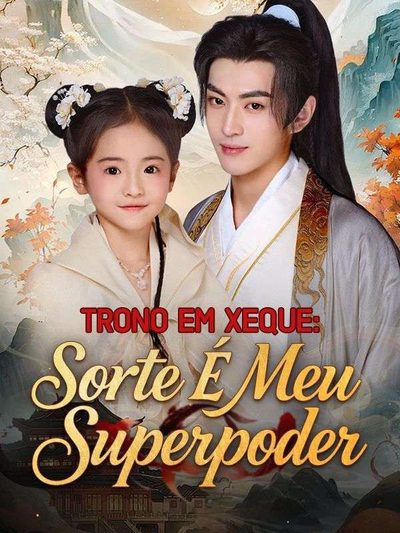 Capa da minisserie Trono em Xeque: Sorte É Meu Superpoder