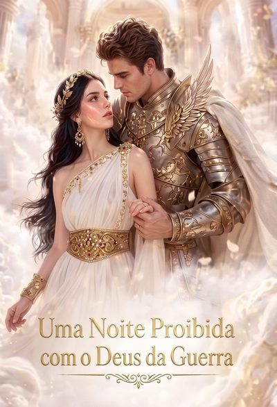 Capa da minisserie Uma Noite Proibida com o Deus da Guerra
